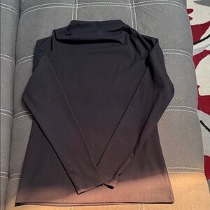 Ann Taylor Charcoal Turtleneck Top